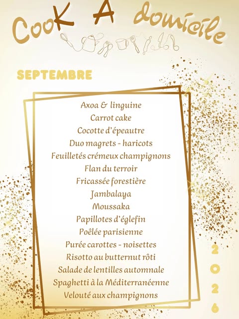 Carte de septembre 2026